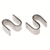 Quantum S-HOOK Chrome Plated Finish S-Hooks
