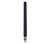Quantum P39BK 39" H Black Epoxy Antimicrobial Finish Post with Leveling Legs