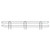 Quantum SL30S 30" D x 4" H 304 Stainless Steel Side Ledge
