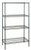Quantum WR74-1824P 24" W x 18" D Epoxy Coated Wire Shelving Starter Kit