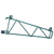 Quantum SG-CD14P Green Epoxy Antimicrobial Double Store Grid Shelf Support Bracket for Use with 14" Shelves
