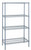Quantum WR74-1872GY 72" W x 18" D Epoxy Coated Wire Shelving Starter Kit