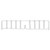 Quantum DIV36 36" D x 8" H Chrome Plated Wire Shelf Divider