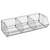 Quantum 1436BC 36" W x 14" D x 9" H Chrome Plated Modular Wire Stacking Basket