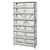 Quantum QSBU-250CL 400 Lbs. Capacity per Shelf Galvanized Steel Heavy Duty Shelving Unit