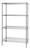 Quantum WR63-3672S 72" W x 36" D Stainless Steel Wire Shelving Starter Kit