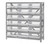 Quantum 1839-110CL 12" D x 36" L x 39" H Galvanized Steel Finish Heavy Duty Shelving Unit