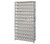 Quantum 1275-101CL 12" D x 36" L x 75" H Galvanized Steel Finish Heavy Duty Shelving Unit
