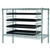Quantum TS24C 24" D x " H 10 Tray Capacity Chrome Plated Tray Slide