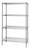 Quantum WR63-3060S 50" W x 30" D Stainless Steel Wire Shelving Starter Kit