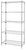 Quantum WR63-3060S-5 50" W x 30" D Stainless Steel Wire Shelving Starter Kit