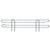 Quantum SL21S 21" D x 4" H 304 Stainless Steel Side Ledge