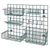 Quantum SGK-3036-1P Green Epoxy Antimicrobial Finish Wall Mounting Store Grid Light-Duty Kit