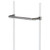 Quantum PH18S 18" W 304 Stainless Steel Push Handle