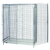 Quantum 2160-63SEC 60" W x 21"D x 63" H Chrome Finish Stationary Security Unit