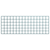 Quantum SG-1848P 48" W x 18" H Green Epoxy Antimicrobial Finish Store Grid Panel