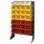 Quantum QSS-3666H 800 Lbs. Gray Enamel Coated Steel 16 Ga. Louvered Rack