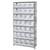 Quantum QSBU-239CL 400 Lbs. Capacity per Shelf Galvanized Steel Heavy Duty Shelving Unit