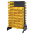 Quantum QDS-3666H 2000 Lbs. Gray Enamel Coated Steel 16 Ga. Louvered Rack