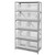 Quantum QSBU-270CL 400 Lbs. Capacity per Shelf Galvanized Steel Heavy Duty Shelving Unit