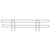 Quantum SL18GY 18" D x 4" H Gray Epoxy Side Ledge