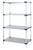 Quantum WR74-2160SG 60" W x 21" D Galvanized Steel Solid Shelving Starter Kit