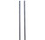 Quantum UH18P 18" W x 32" H Green Epoxy Antimicrobial U-Handle