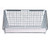 Quantum BLH32C 32" L Clear Label Holder for Baskets