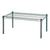 Quantum 183614PP 800 Lbs. Green Epoxy Antimicrobial Platform Rack