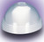 Vollrath DLH-1 11 1/6" H Spindle with 4" x 4" Square Base Rubber Feet Countertop Dome Lid Holder