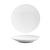 FOH DBB001WHP23 6.5" Dia. White Round Porcelain Spiral Plate (12 Each Per Case)