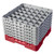 Cambro 36S1114163 19 3/4" x 19 3/4" x 13 3/4" Red 36 Compartments Full Size with 6 Extenders Camrack Glass Rack - 2 Cases