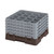 Cambro 16S1058167 19 3/4" x 19 3/4" x 12 1/8" Brown 16 Compartments Full Size with 5 Extenders Camrack Glass Rack - 2 Cases