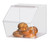 Cal-Mil 943 Classic Food Bin 12"W Countertop Self Serve Hinged Lid Slant Front Clear Acrylic Case