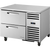 True TUC-44D-2-HC~SPEC3 29.75" H x 44.5" W x 32.25" D 2 Drawers Stainless Steel Interior SPEC SERIES Deep Undercounter Refrigerator - 115 Volts 1-Ph