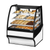 True TDM-DC-36-GE/GE-W-W 36.25" W White Powder Coated with Curved Glass Dry Non-Refrigerated Display Merchandiser - 115 Volts