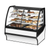 True TDM-DZ-48-GE/GE-W-W 48.25" W White Finish with Curved Glass Dual Zone Display Merchandiser - 115 Volts