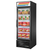 True GDM-23F-HST-HC~TSL01 27" W White Interior with Stainless Steel Floor Freezer Merchandiser with Health Safety Timer - 115 Volts