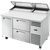 True TPP-AT-60D-2-HC~SPEC3 60.25" W Two Section SPEC SERIES® Pizza Prep - 115 Volts