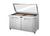 True TSSU-60-24M-B-ST-FGLID-HC~SPEC3 60.38" W Two Section SPEC SERIES® Mega Top Sandwich/Salad Unit - 115 Volts