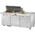 True TSSU-72-18M-B-HC~SPEC3 72.38" W Three Section SPEC SERIES® Mega Top Sandwich/Salad Unit - 115 Volts