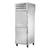 True STA1RPT-2HS-1G-HC 2 Stainless Steel Half Doors Front 1 Glass Door Rear LED Interior Lights Pass-Thru SPEC SERIES Refrigerator - 115 Volts