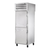 True STA1RPT-2HS-1S-HC 2 Stainless Steel Half Doors Front 1 Stainless Steel Door Rear LED Interior Lights Pass-Thru SPEC SERIES Refrigerator - 115 Volts