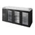 True TBR84-RISZ1-L-B-GGG-1 84" W Stainless Steel Glass Refrigerated Back Bar Cooler