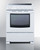 Summit REX2421WRT 4 Ceramic Glass Burner 23.75" Electric Range