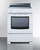Summit REX2421WRT 4 Ceramic Glass Burner 23.75" Electric Range