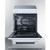 Summit REX2421WRT 4 Ceramic Glass Burner 23.75" Electric Range