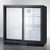 Summit SCR700B 36" W Black Sliding Beverage Merchandiser - 115 Volts, 1-Ph