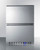 Summit SPR627OS2D 24" W Stainless Steel Outdoor Drawer Refrigerator - 115 Volts