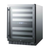 Summit ALWC532CSS 23.5" W Stainless Steel Single Section Glass Door Wine Cellar - 115 Volts